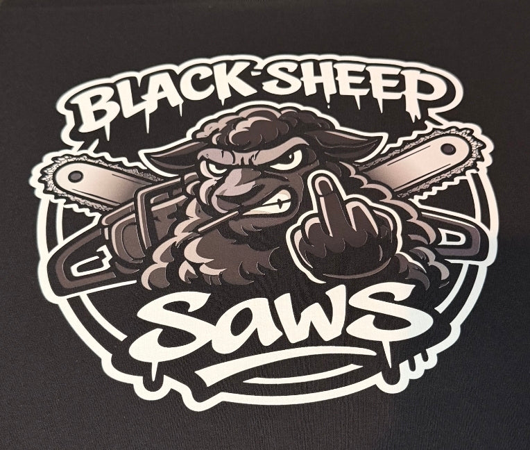 BLACK SHEEP SAWS T-SHIRT - LARGE