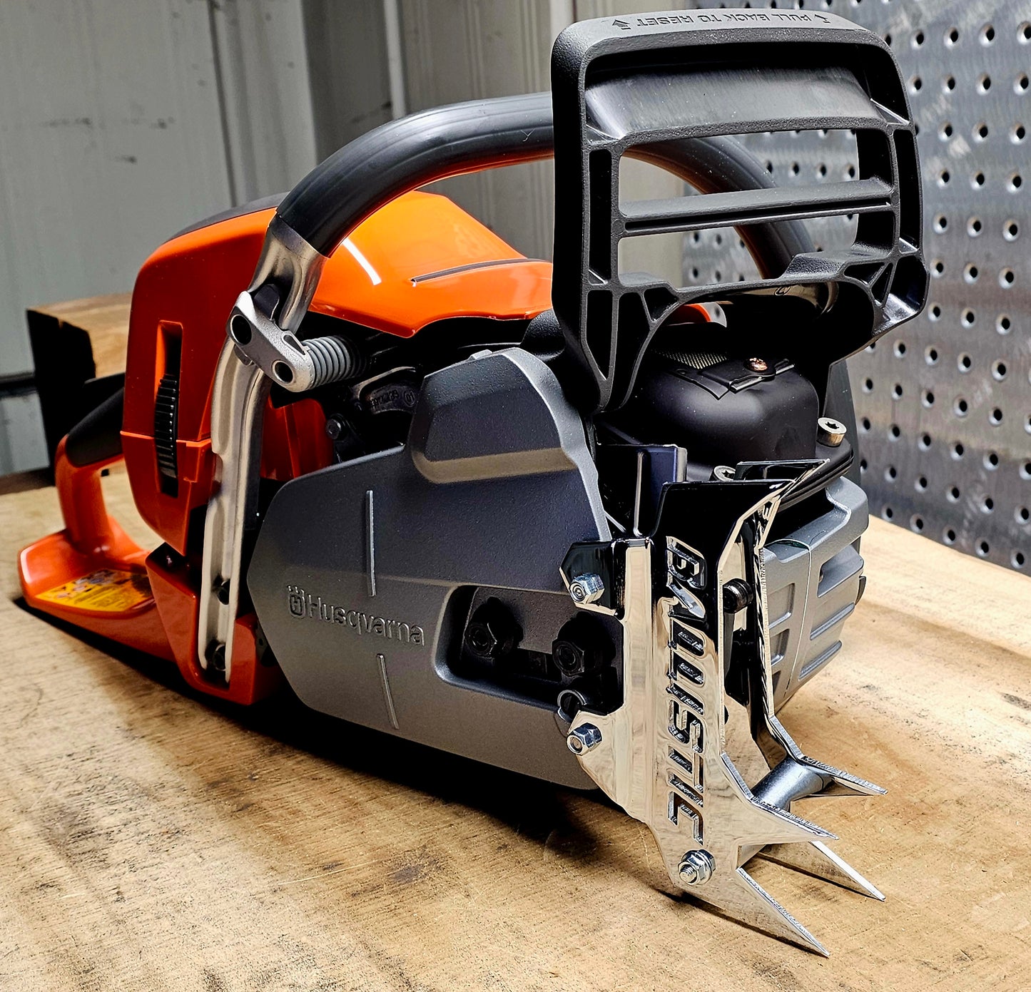 HUSQVARNA 550XP CHROME SPIKE SET - LIMITED EDITION