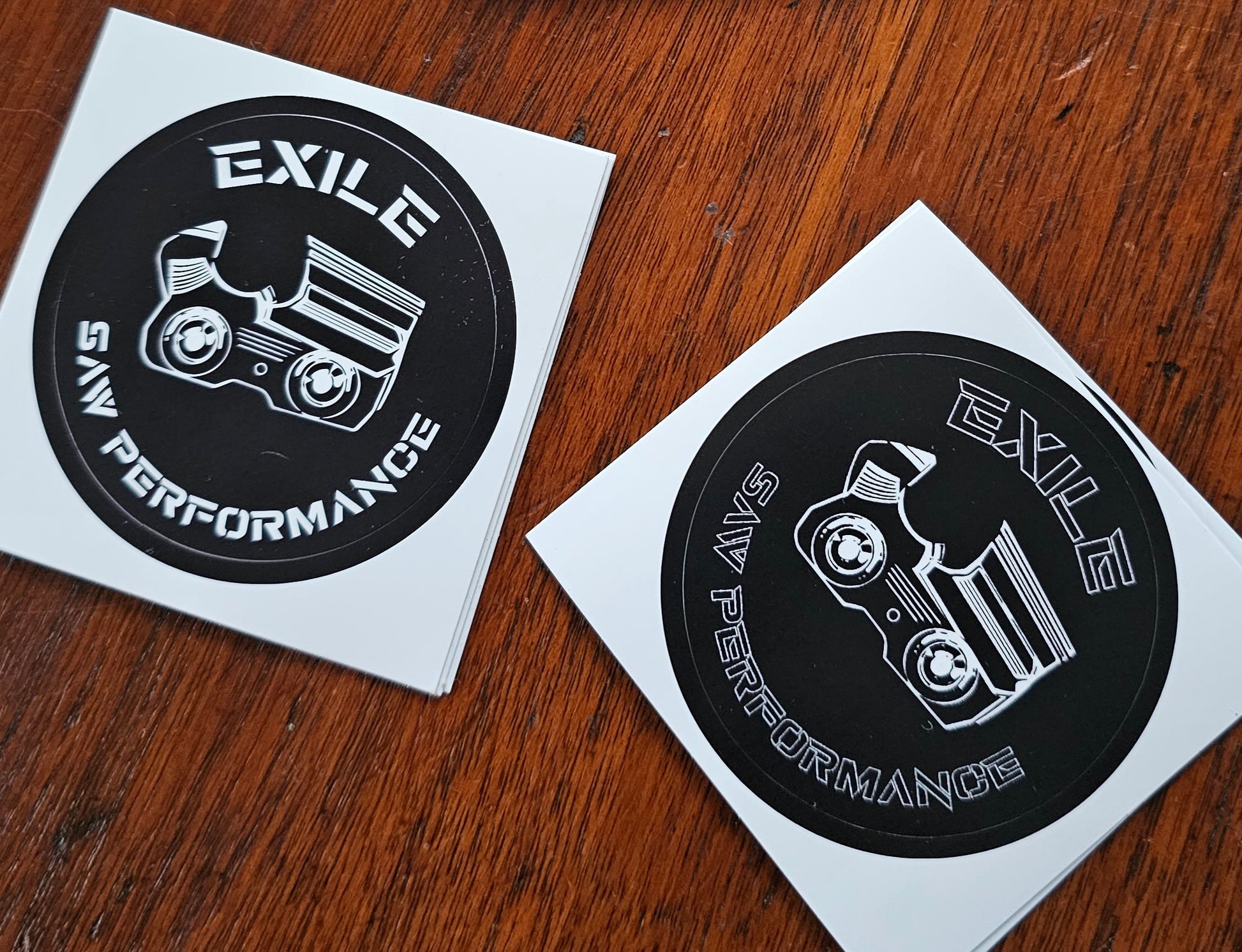 VINYL SAW STICKER 3PK