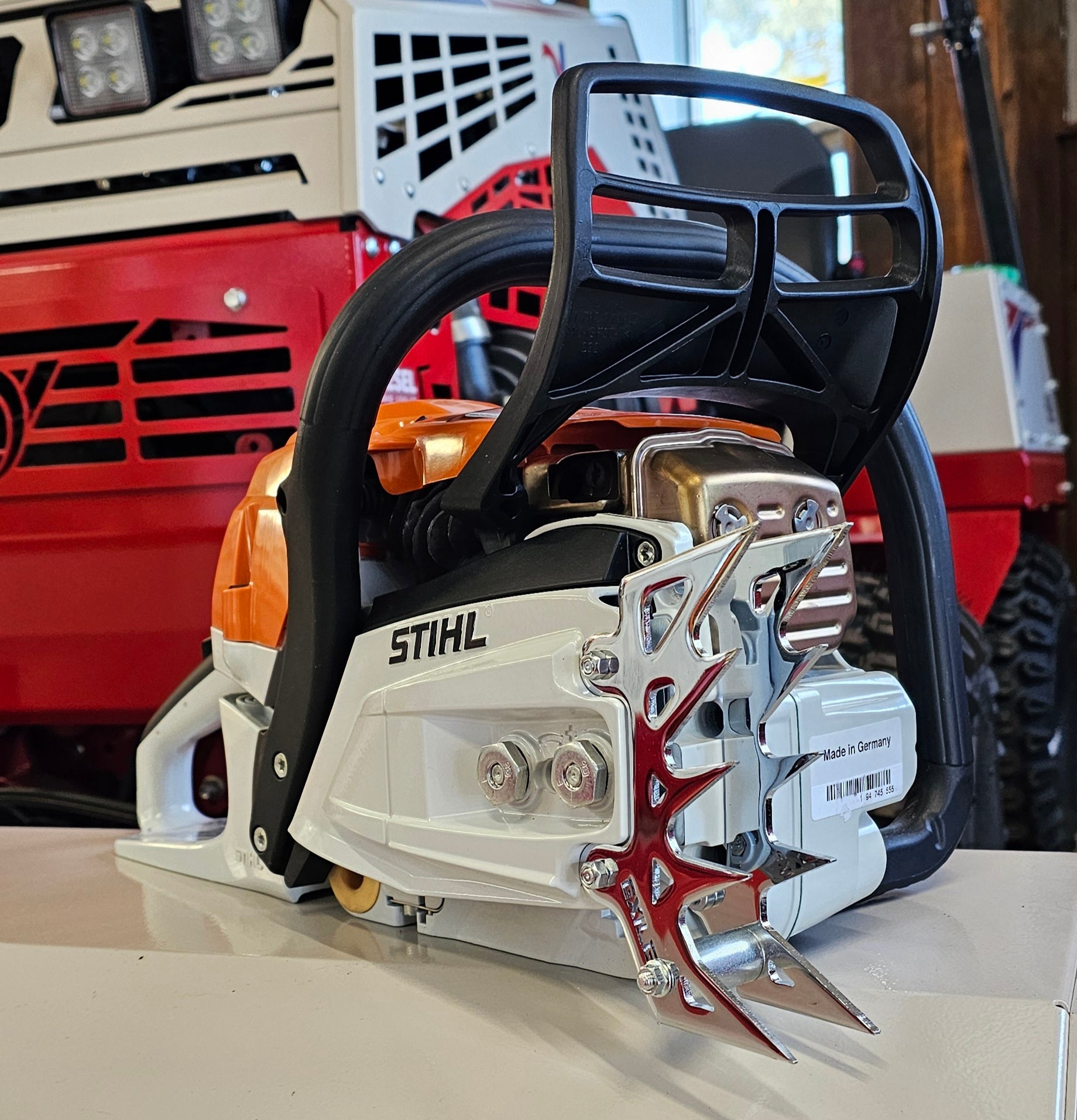 Stihl MS210 MS230 MS250 – Set Di Spuntoni (dog Spike) In Acciaio Type II
