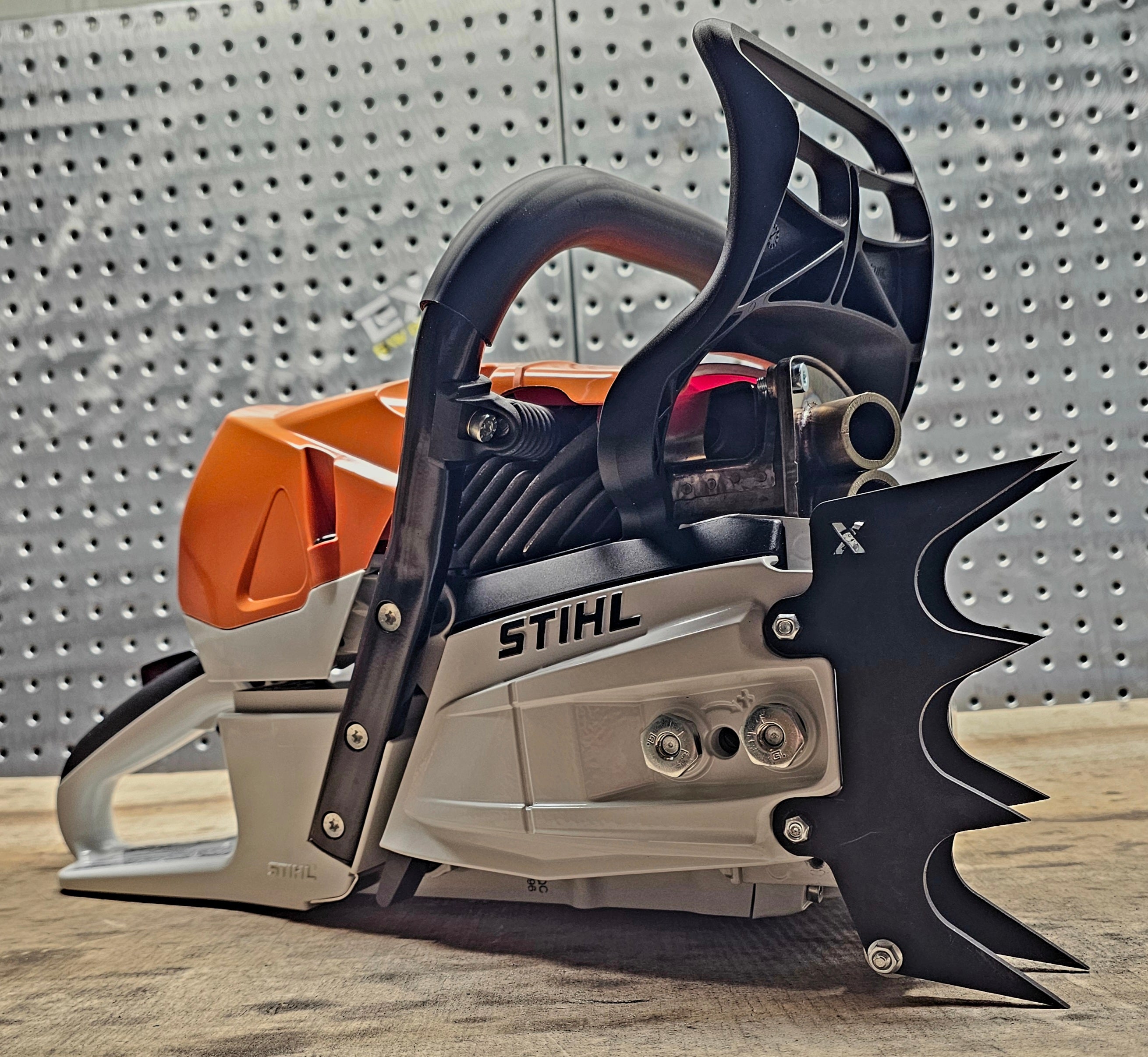 Stihl MS462 Chainsaw Roller Dog With Stainless Acorn Nut – Mini Cover Style