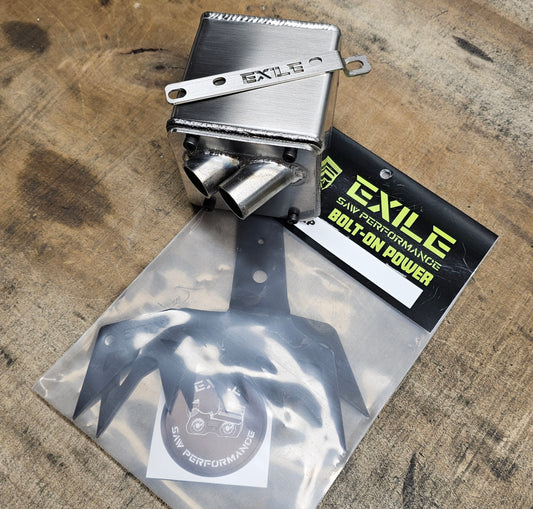 372XP PERFORMANCE MUFFLER - FREE SPIKES