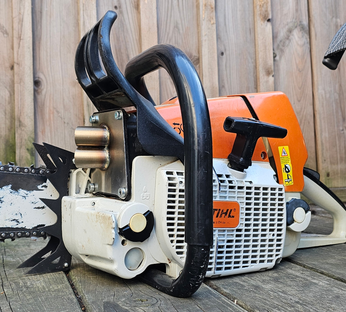 461 STIHL PERFORMANCE MUFFLER COVER - GEN II