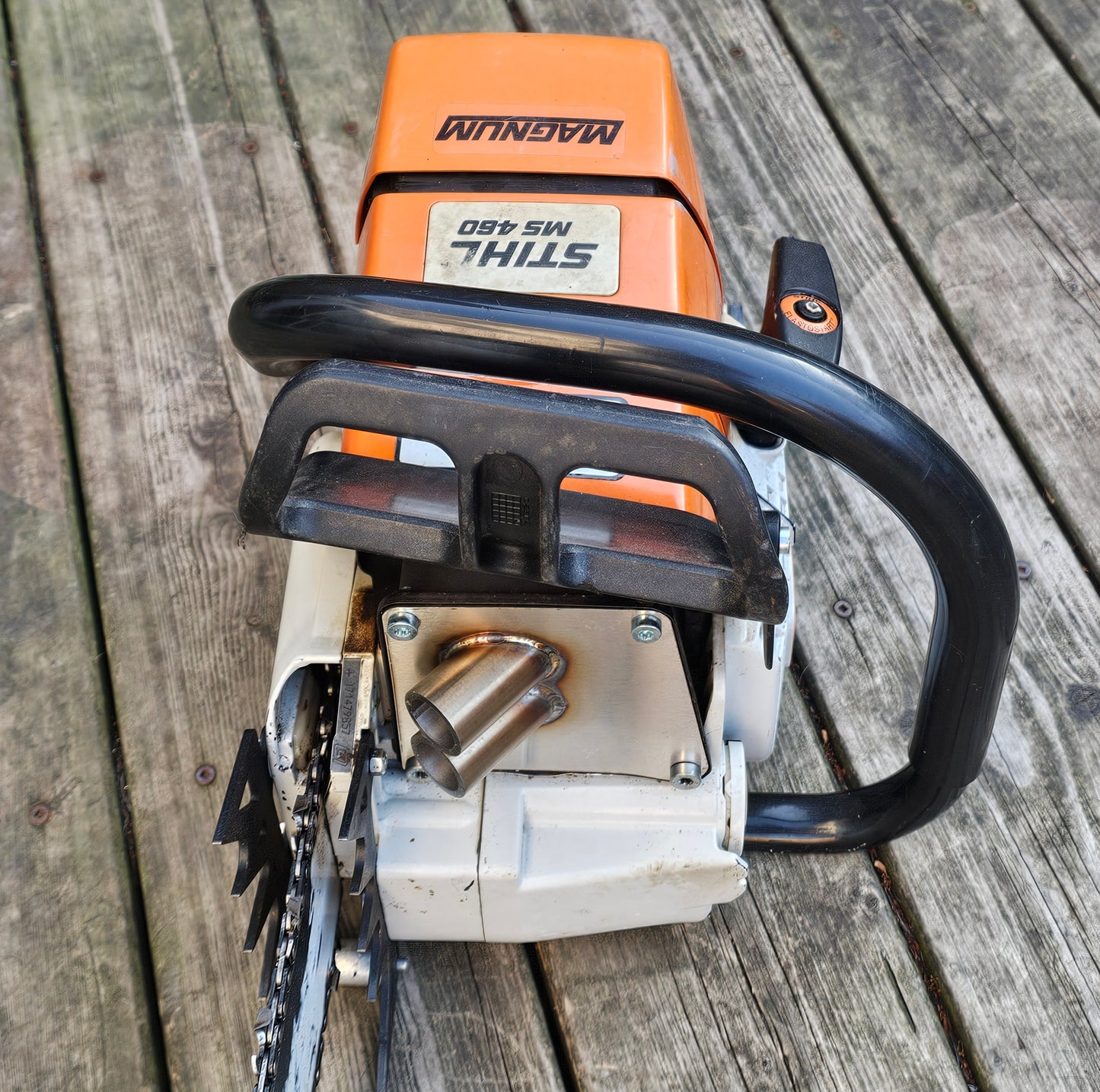 461 STIHL PERFORMANCE MUFFLER COVER - GEN II