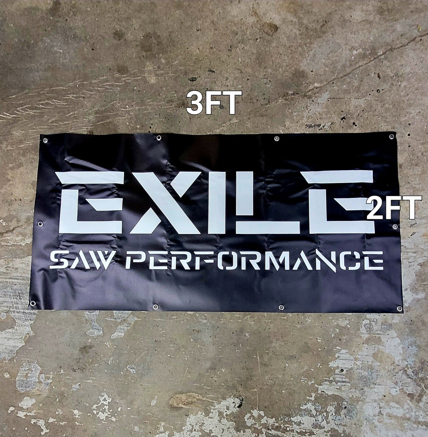 EXILE VINYL WALL BANNER 2FT X 3FT