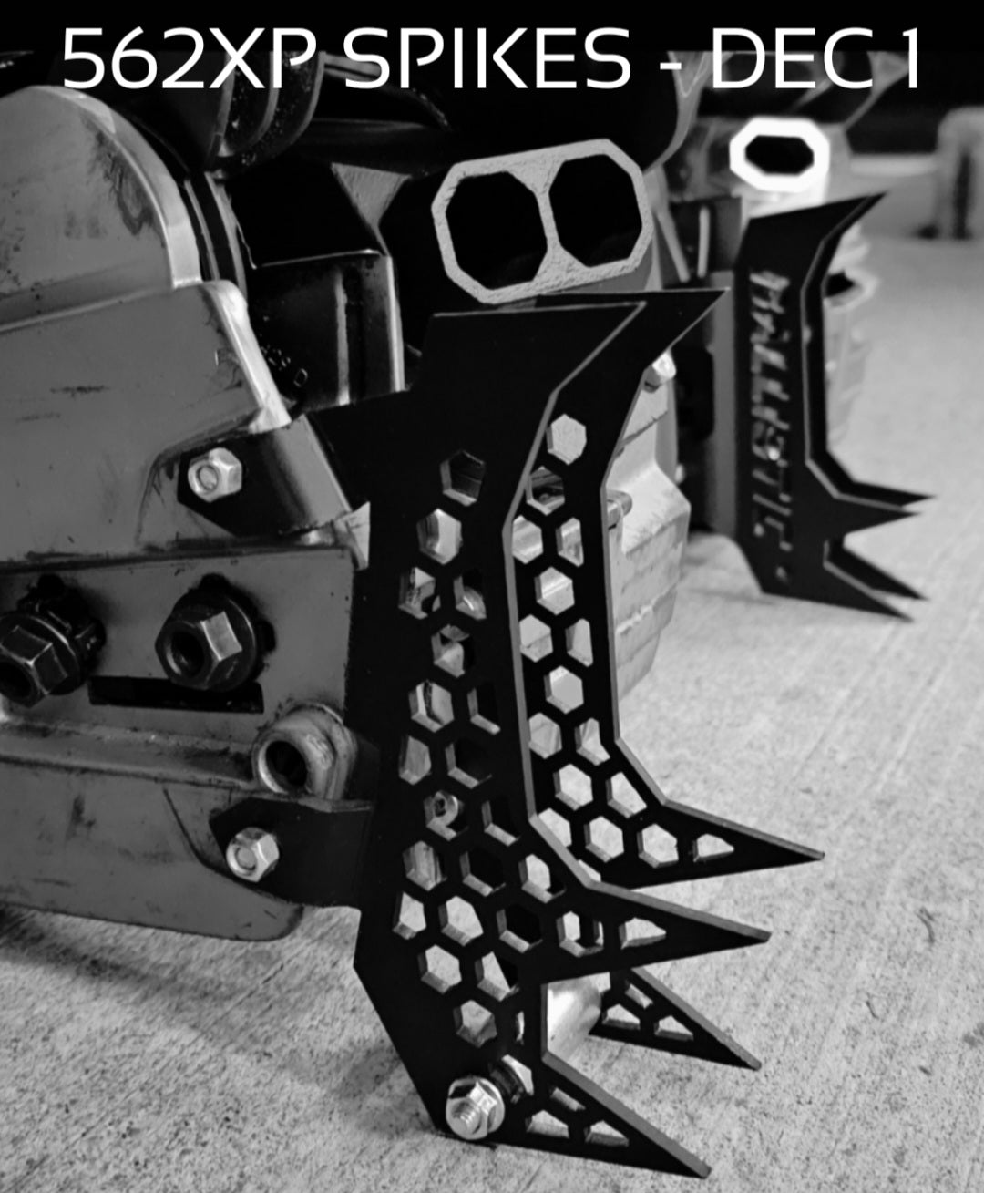 562XP MK1 HUSQVARNA SPIKE SET - AR500