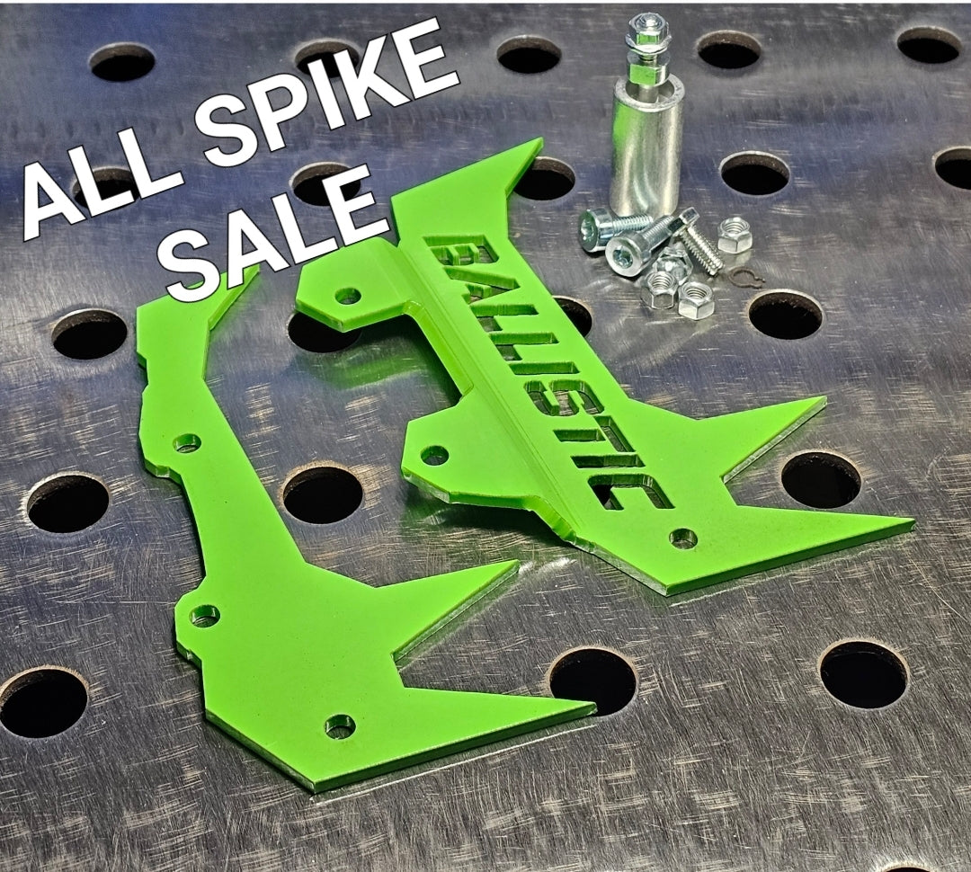 550XP 3PT SPIKE SET 545 - GREEN AR500