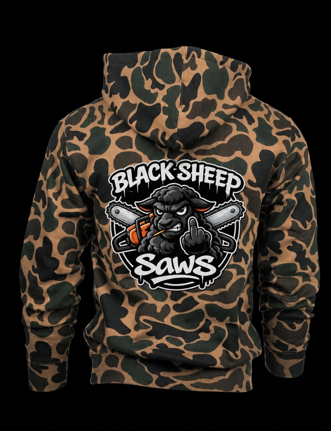 BLACK SHEEP HOODY - CAMO SPRING 2026
