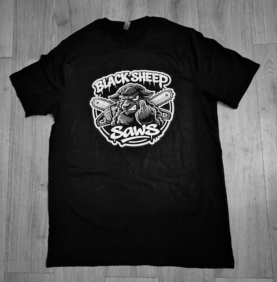 BLACK SHEEP SAWS T-SHIRT - LARGE